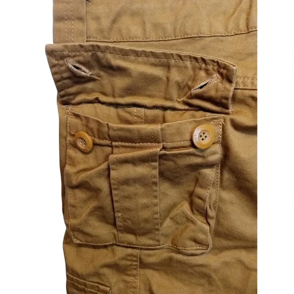 Matchstick Cargo Pants Utility Outdoor Hiking Travel Workwear Khaki Skater 34x30 - Picture 13 of 16